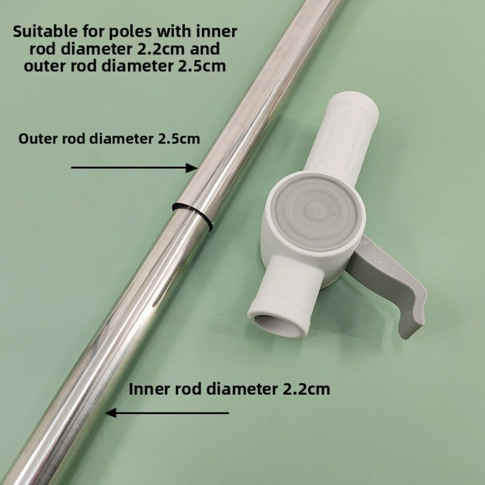 2PCS Universal Spin Mop Telesc - Fishing Rod Spinning recension och pris