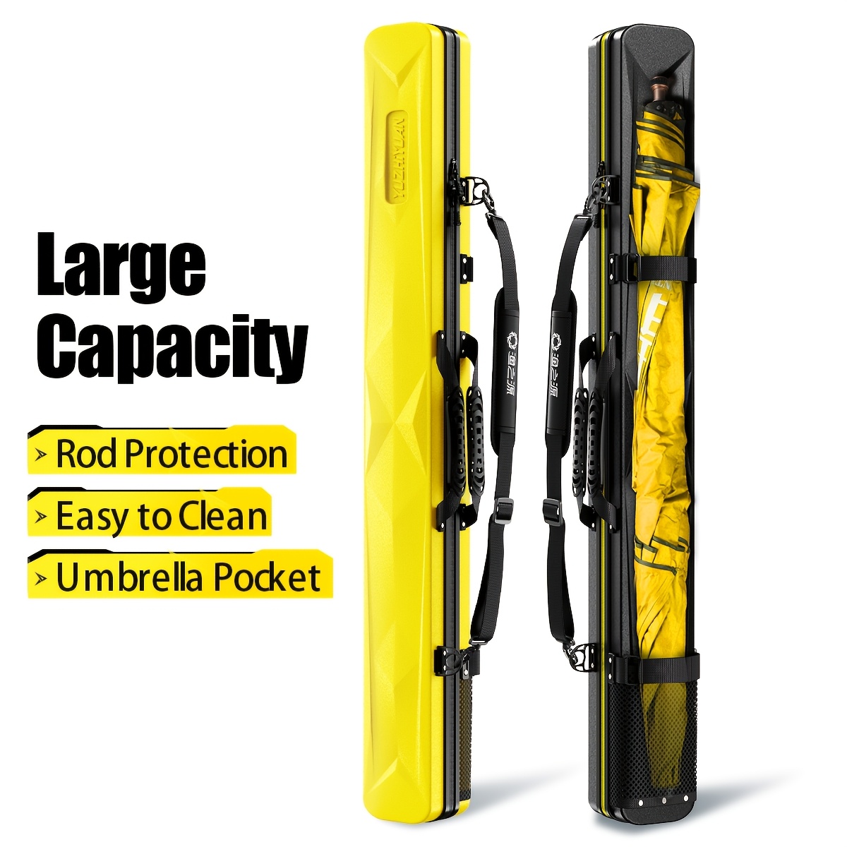Hard Shell Fly Fishing Rod Bag - Fishing Rod Case recension och pris