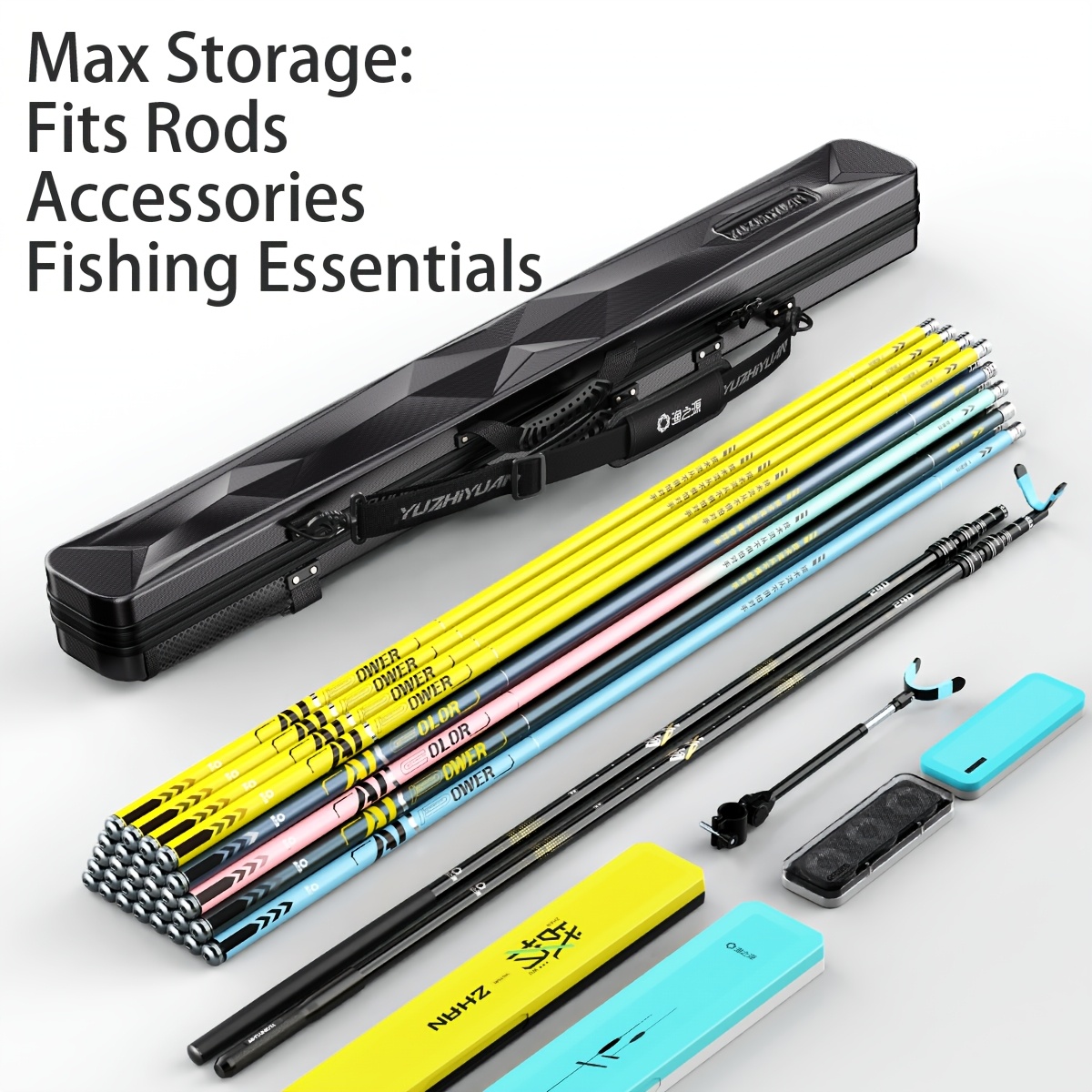 Hard Shell Fly Fishing Rod Bag - Fishing Rod Case recension och pris
